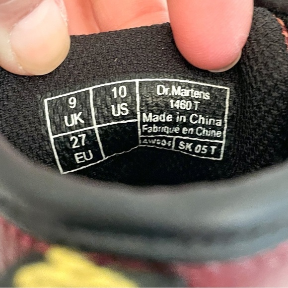 Dr Martens Toddler 1460 Softy T Leather Boots 10 - Picture 7 of 7